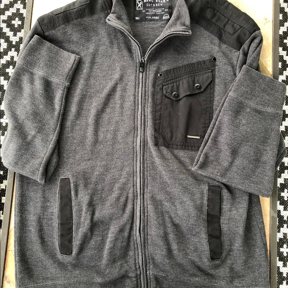 Marc Ecko Long Sleeve Full Zipper Front